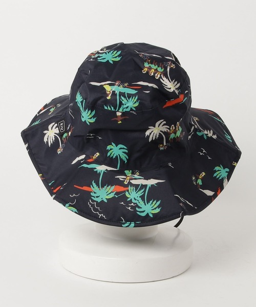 KiU（キウ）の「UV&RAINパッカブルサファリハット【1】（ハット・レディース・サンドベージュ/ネイビー/ブルー系その他/ホワイト系その他2/グリーン/ベージュ/カーキ/ブラック/ブラック系その他2/レオパード/ベージュ系その他/ブルー系その他2/ブラック系その他3/ブルー系その他3/ホワイト系その他/ブラック系その他4/ブラック×カーキ/グリーン系その他/タイガーカモ・FREE）」の20枚目の写真