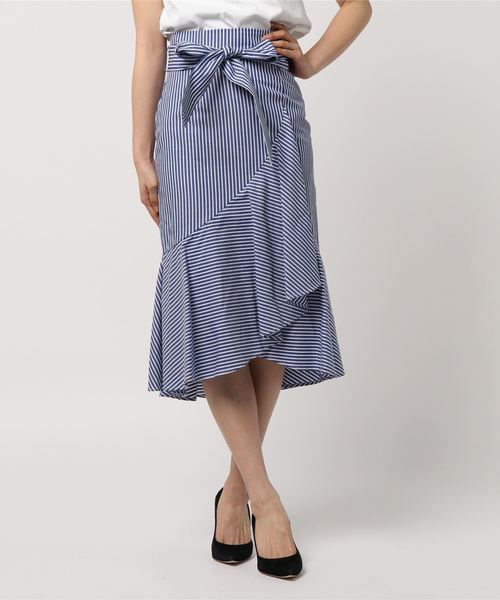 blanchic（ブランシック）の「《BLANCHIC》コットンセットアップスカート（スカート・レディース・ブラック系その他/ブルー系その他・2/3）」の6枚目の写真