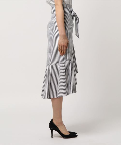 blanchic（ブランシック）の「《BLANCHIC》コットンセットアップスカート（スカート・レディース・ブラック系その他/ブルー系その他・2/3）」の3枚目の写真