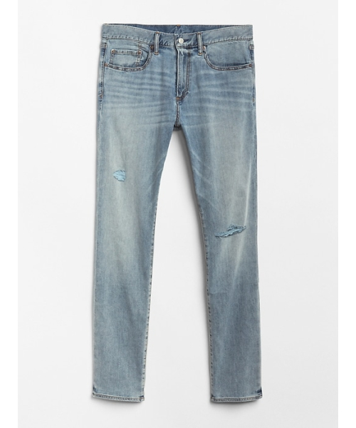 GAP(ギャップ)の「ライトウェイト スキニーフィットジーンズ(Gapflex)(デニムパンツ・メンズ・ライトインディゴブルー・28W 30L/29W 30L/30W 30L/31W 30L/31W 32L/32W 30L/32W 32L/33W 32L/34W 32L/36W 32L)」の5枚目の写真