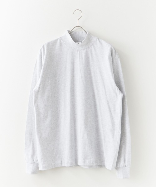 CAMBER（キャンバー）の「CAMBER/キャンバー FINEST MOCK TURTLE MADE IN USA #706 ロングスリーブカットソー モックネック（Tシャツ/カットソー・メンズ・ホワイト/ブラック/グレー/ネイビー/ナチュラル・M/L/XL）」の20枚目の写真