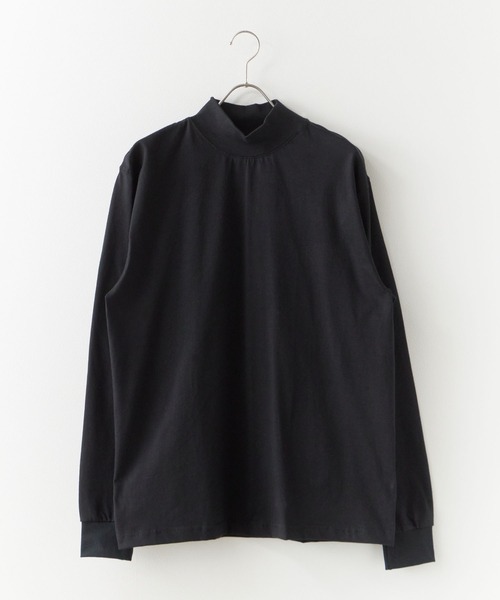 CAMBER（キャンバー）の「CAMBER/キャンバー FINEST MOCK TURTLE MADE IN USA #706 ロングスリーブカットソー モックネック（Tシャツ/カットソー・メンズ・ホワイト/ブラック/グレー/ネイビー/ナチュラル・M/L/XL）」の13枚目の写真