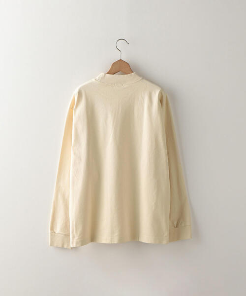 Steven Alan（スティーブンアラン）の「＜Steven Alan＞TURKEY LOOSE MOCK NECK LONG SLEEVES/カットソー ◆（Tシャツ/カットソー・メンズ・ベージュ/ブラック/レッド・X-LARGE/LARGE/MEDIUM/SMALL）」の12枚目の写真