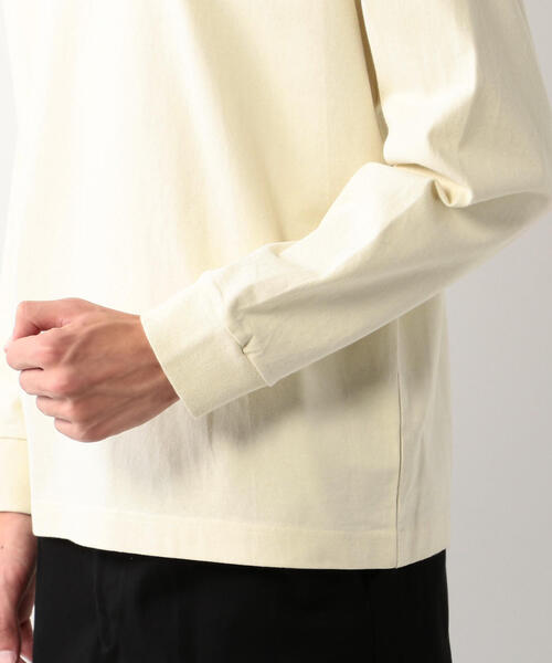 Steven Alan（スティーブンアラン）の「＜Steven Alan＞TURKEY LOOSE MOCK NECK LONG SLEEVES/カットソー ◆（Tシャツ/カットソー・メンズ・ベージュ/ブラック/レッド・X-LARGE/LARGE/MEDIUM/SMALL）」の10枚目の写真