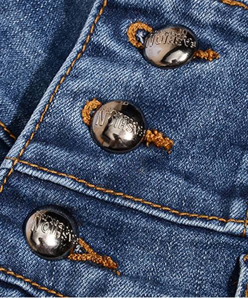 TeddyShop(テディショップ)の「【大きいサイズ有】ハイウエスト ストレッチスキニ―デニムパンツ レディース(デニムパンツ・レディース・ライトブルー/インディゴブルー/ブラック・S/XXL/M/XL/L/3XL/4XL/XS)」の16枚目の写真