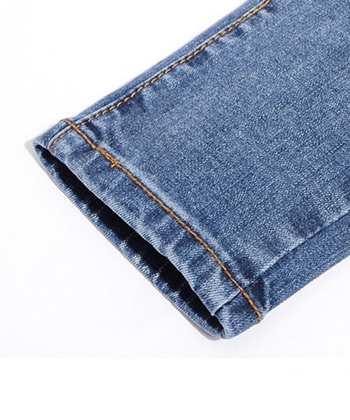 TeddyShop(テディショップ)の「【大きいサイズ有】ハイウエスト ストレッチスキニ―デニムパンツ レディース(デニムパンツ・レディース・ライトブルー/インディゴブルー/ブラック・S/XXL/M/XL/L/3XL/4XL/XS)」の18枚目の写真