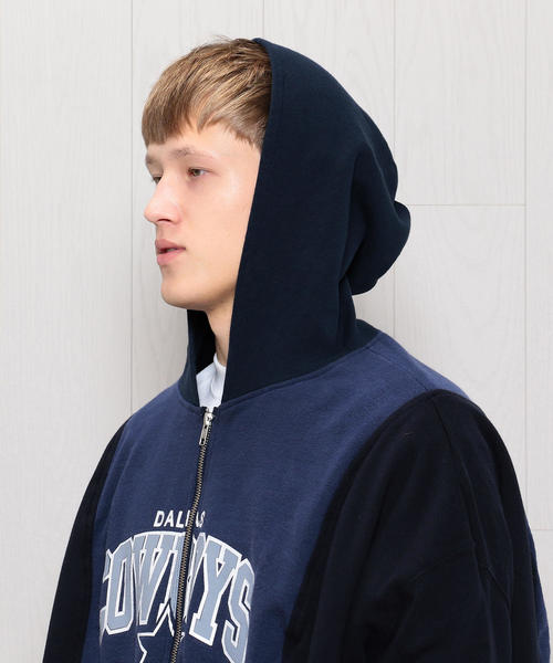 77circa✨make ヴィンテージ スウェット パーカー ネイビー 77circa