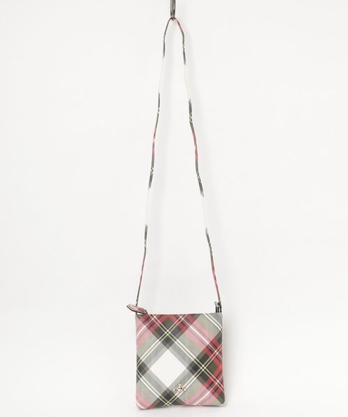 Vivienne Westwood(ヴィヴィアンウエストウッド)の「52020001/10256/DERBY-SQUARE CROSSBODY(ショルダーバッグ・レディース・ホワイト系その他/グリーン系その他/レッド系その他・FREE)」の1枚目の写真