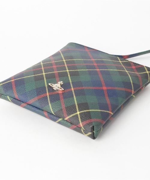 Vivienne Westwood(ヴィヴィアンウエストウッド)の「52020001/10256/DERBY-SQUARE CROSSBODY(ショルダーバッグ・レディース・ホワイト系その他/グリーン系その他/レッド系その他・FREE)」の6枚目の写真
