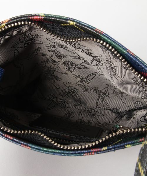 Vivienne Westwood(ヴィヴィアンウエストウッド)の「52020001/10256/DERBY-SQUARE CROSSBODY(ショルダーバッグ・レディース・ホワイト系その他/グリーン系その他/レッド系その他・FREE)」の4枚目の写真