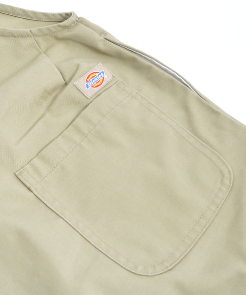 Dickies（ディッキーズ）の「Dickies/ディッキーズ TCツイルオーバーオールスカート（サロペット/オーバーオール・レディース・ベージュ・S/M/L）」の11枚目の写真