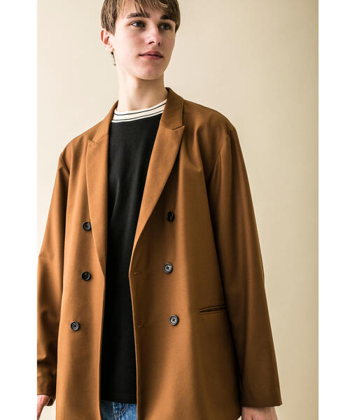 MONKEY TIME(モンキータイム)の「<monkey time> TR TWILL PKD 6B/ジャケット(テーラードジャケット・メンズ・ブラウン/ブラック・M/S/L)」の2枚目の写真