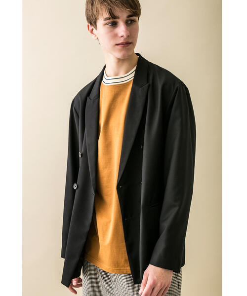 MONKEY TIME(モンキータイム)の「<monkey time> TR TWILL PKD 6B/ジャケット(テーラードジャケット・メンズ・ブラウン/ブラック・M/S/L)」の4枚目の写真