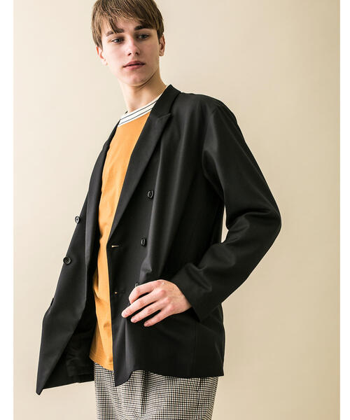 MONKEY TIME(モンキータイム)の「<monkey time> TR TWILL PKD 6B/ジャケット(テーラードジャケット・メンズ・ブラウン/ブラック・M/S/L)」の5枚目の写真