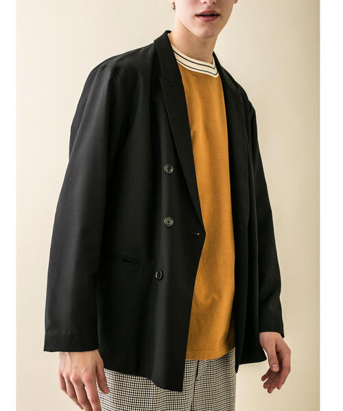 MONKEY TIME(モンキータイム)の「<monkey time> TR TWILL PKD 6B/ジャケット(テーラードジャケット・メンズ・ブラウン/ブラック・M/S/L)」の6枚目の写真