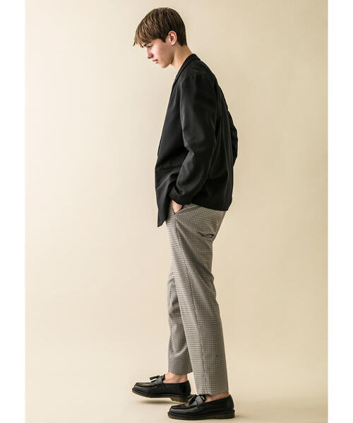 MONKEY TIME(モンキータイム)の「<monkey time> TR TWILL PKD 6B/ジャケット(テーラードジャケット・メンズ・ブラウン/ブラック・M/S/L)」の3枚目の写真