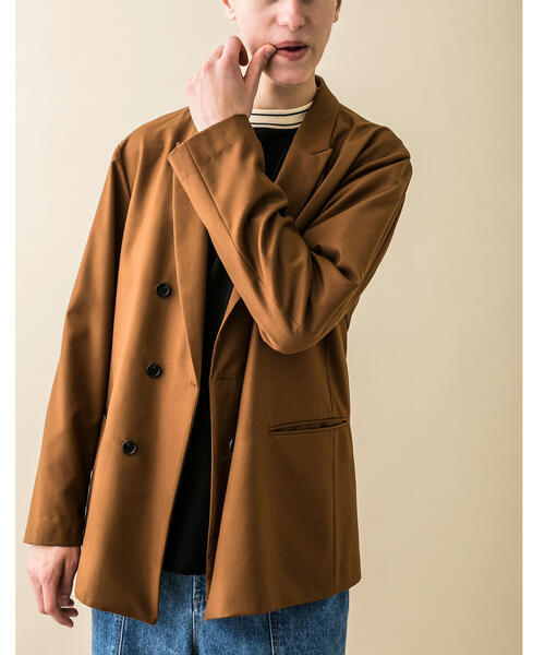 MONKEY TIME(モンキータイム)の「<monkey time> TR TWILL PKD 6B/ジャケット(テーラードジャケット・メンズ・ブラウン/ブラック・M/S/L)」の14枚目の写真