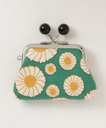 Amina（アミナ）の「【カヤ】東欧風プリント帆布角がま口（コインケース）」