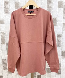 USAコットンドロップショルダーロングTシャツ