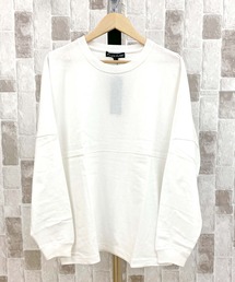 USAコットンドロップショルダーロングTシャツ