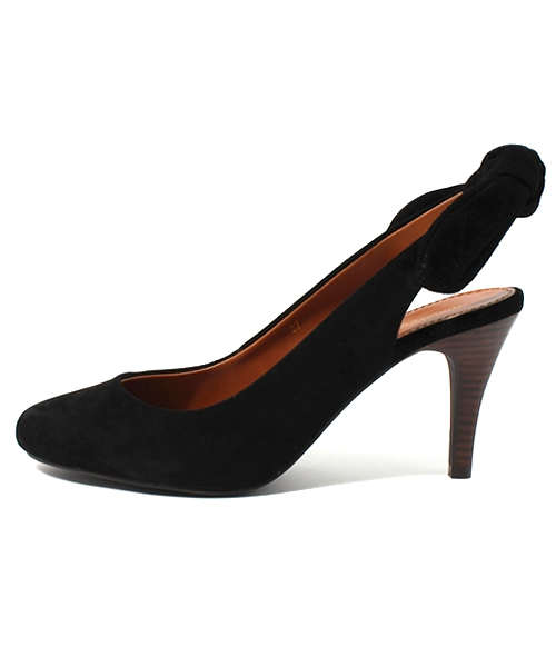 NANO universe（ナノユニバース）の「バックリボンパンプス（パンプス・レディース・グレー/ネイビー/ブラック・38/36/37）」の6枚目の写真