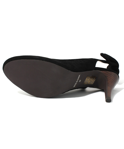 NANO universe（ナノユニバース）の「バックリボンパンプス（パンプス・レディース・グレー/ネイビー/ブラック・38/36/37）」の7枚目の写真