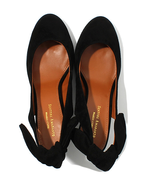 NANO universe（ナノユニバース）の「バックリボンパンプス（パンプス・レディース・グレー/ネイビー/ブラック・38/36/37）」の12枚目の写真