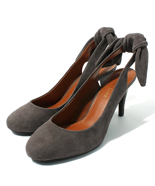 NANO universe（ナノユニバース）の「バックリボンパンプス（パンプス・レディース・グレー/ネイビー/ブラック・38/36/37）」の13枚目の写真