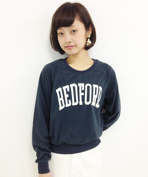 Kastane（カスタネ）の「【Kastane】フリースPtPO（Tシャツ/カットソー・レディース・アイボリー/グレー/ネイビー・FREE）」の2枚目の写真