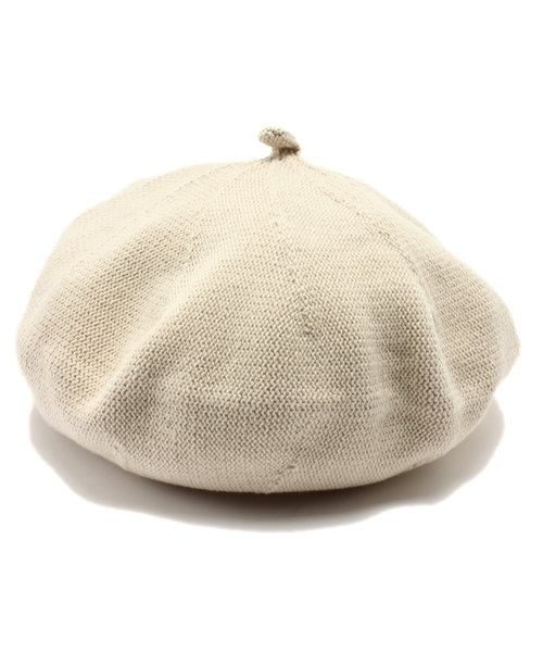 Ray BEAMS（レイビームス）の「Ray BEAMS / 14ssコットンベレー帽（ハンチング/ベレー帽・レディース・グレー/ブラック/ベージュ/ネイビー・ONE SIZE）」の5枚目の写真