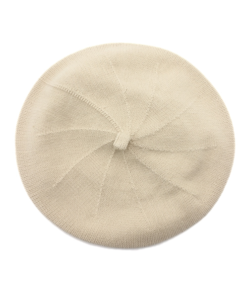 Ray BEAMS（レイビームス）の「Ray BEAMS / 14ssコットンベレー帽（ハンチング/ベレー帽・レディース・グレー/ブラック/ベージュ/ネイビー・ONE SIZE）」の6枚目の写真