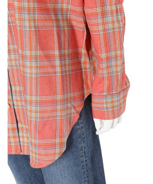 Ungrid（アングリッド）の「ビエラチェックルーズシャツ（シャツ/ブラウス・レディース・レッド/オフホワイト・FREE）」の10枚目の写真