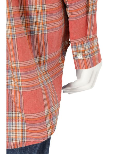 Ungrid（アングリッド）の「ビエラチェックルーズシャツ（シャツ/ブラウス・レディース・レッド/オフホワイト・FREE）」の11枚目の写真