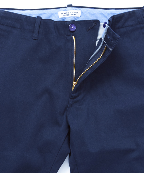 BEAUTY&YOUTH UNITED ARROWS（ビューティーアンドユースユナイテッドアローズ）の「BY ∴ TC チノ ノープリーツ スキニー パンツ  ◆（チノパンツ・メンズ・ピンク/ネイビー/ベージュ/ダークグリーン/ダークグレー/ブラック・SMALL/X-LARGE/MEDIUM/LARGE）」の18枚目の写真