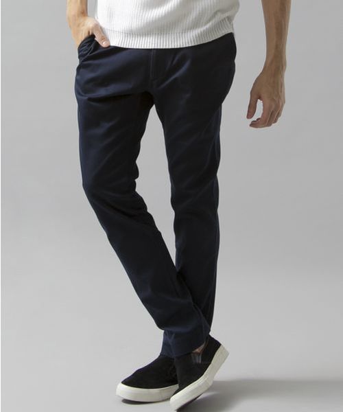 BEAUTY&YOUTH UNITED ARROWS（ビューティーアンドユースユナイテッドアローズ）の「BY ∴ TC チノ ノープリーツ スキニー パンツ  ◆（チノパンツ・メンズ・ピンク/ネイビー/ベージュ/ダークグリーン/ダークグレー/ブラック・SMALL/X-LARGE/MEDIUM/LARGE）」の21枚目の写真