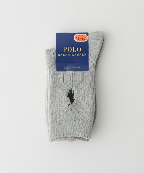 POLO RALPH LAUREN(ポロ ラルフ ローレン)の「POLO RALPH LAUREN キッズ ワンポイント リブソックス 04863400(ソックス/靴下・キッズ・ホワイト/ライトグレー/ブラック系その他2/ブラック系その他/ダークネイビー/ネイビー/ブラック/グレー・18-20cm/22-24cm/16-18cm/20-22cm/14-16cm/24-26cm (L))」の18枚目の写真