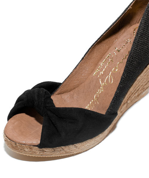 NANO universe（ナノユニバース）の「GAIMO/別注コンビエスパ（サンダル・レディース・ブラック/キャメル/その他2/その他1・36/38/35/37）」の7枚目の写真