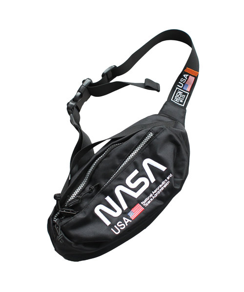 NASA（ナサ）の「【NASA】ウェストバッグ HDSN001（ショルダーバッグ 