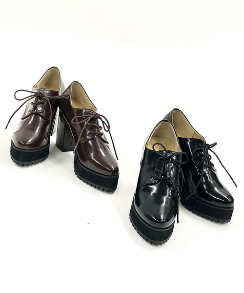 archives（アルシーヴ）の「レースアップシューズ（ブーティ・レディース・ブラック/ブラウン・MEDIUM/LARGE）」の11枚目の写真