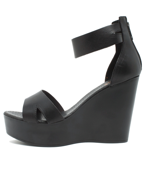 ROSE BUD(ローズバッド)の「(JOE SANCHEZ)17614 ANKLE STRAP WEDGE SANDAL(サンダル・レディース・ブラウン/ブラック・37/36/39/35/38)」の9枚目の写真