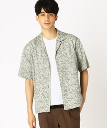 COMME CA ISM | テンセルツイルプリント　オープンカラーシャツ(シャツ/ブラウス)