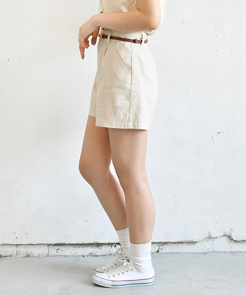 PairPair(ペアペア)の「アサコンショートパンツ(その他パンツ・レディース・ブラック/アイボリー・FREE)」の16枚目の写真