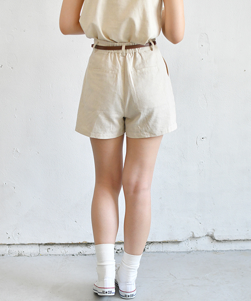 PairPair(ペアペア)の「アサコンショートパンツ(その他パンツ・レディース・ブラック/アイボリー・FREE)」の14枚目の写真