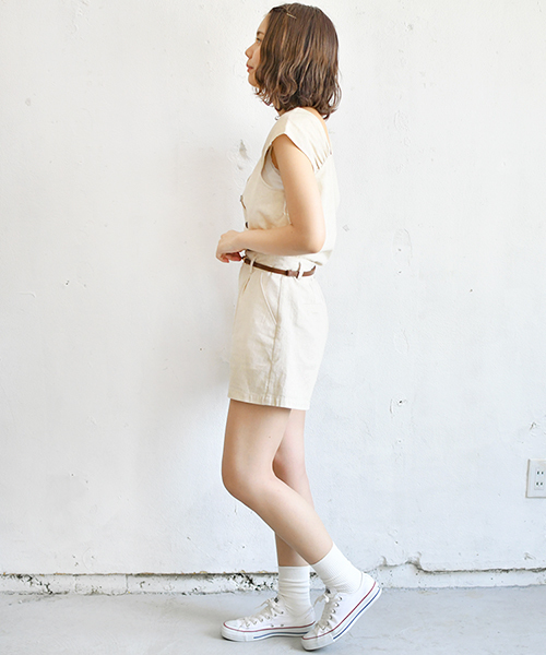 PairPair(ペアペア)の「アサコンショートパンツ(その他パンツ・レディース・ブラック/アイボリー・FREE)」の12枚目の写真