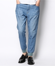 NANO universe | Shama（シャマ）/アンクルリブレザーシンチバックデニムP(デニムパンツ)