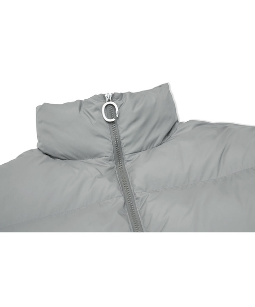 OY（オーワイ）の「トリプルロゴナイロンダウンジャケット/中綿ジャケット（ダウンジャケット/コート・メンズ・ブラック/グレー・FREE）」の19枚目の写真