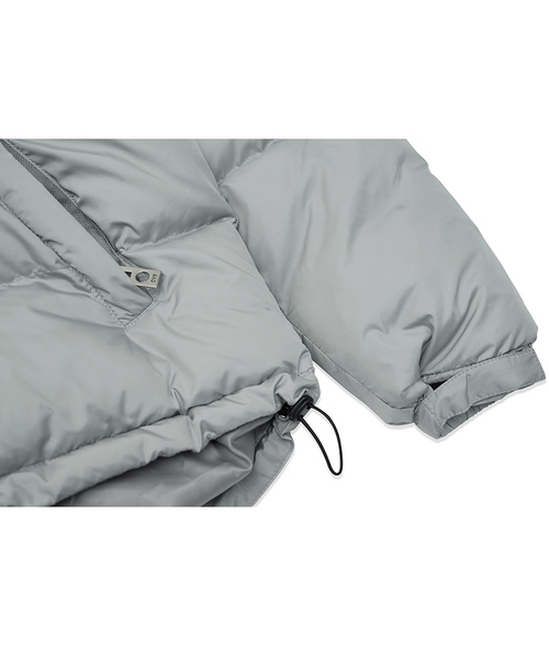 OY（オーワイ）の「トリプルロゴナイロンダウンジャケット/中綿ジャケット（ダウンジャケット/コート・メンズ・ブラック/グレー・FREE）」の22枚目の写真