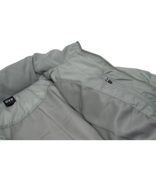 OY（オーワイ）の「トリプルロゴナイロンダウンジャケット/中綿ジャケット（ダウンジャケット/コート・メンズ・ブラック/グレー・FREE）」の16枚目の写真