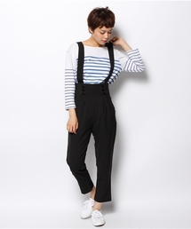 WEGO | WEGO/サスペンダー付タックパンツ(チノパンツ)