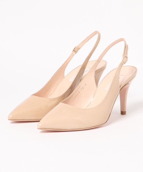 SEVEN TWELVE THIRTY（セヴントゥエルヴサーティー）の「[Lovely Walk]バックバンドパンプス（パンプス・レディース・ブラック/ピンクベージュ・23cm/23.5cm/24cm/24.5cm/22.5cm/22cm）」の2枚目の写真